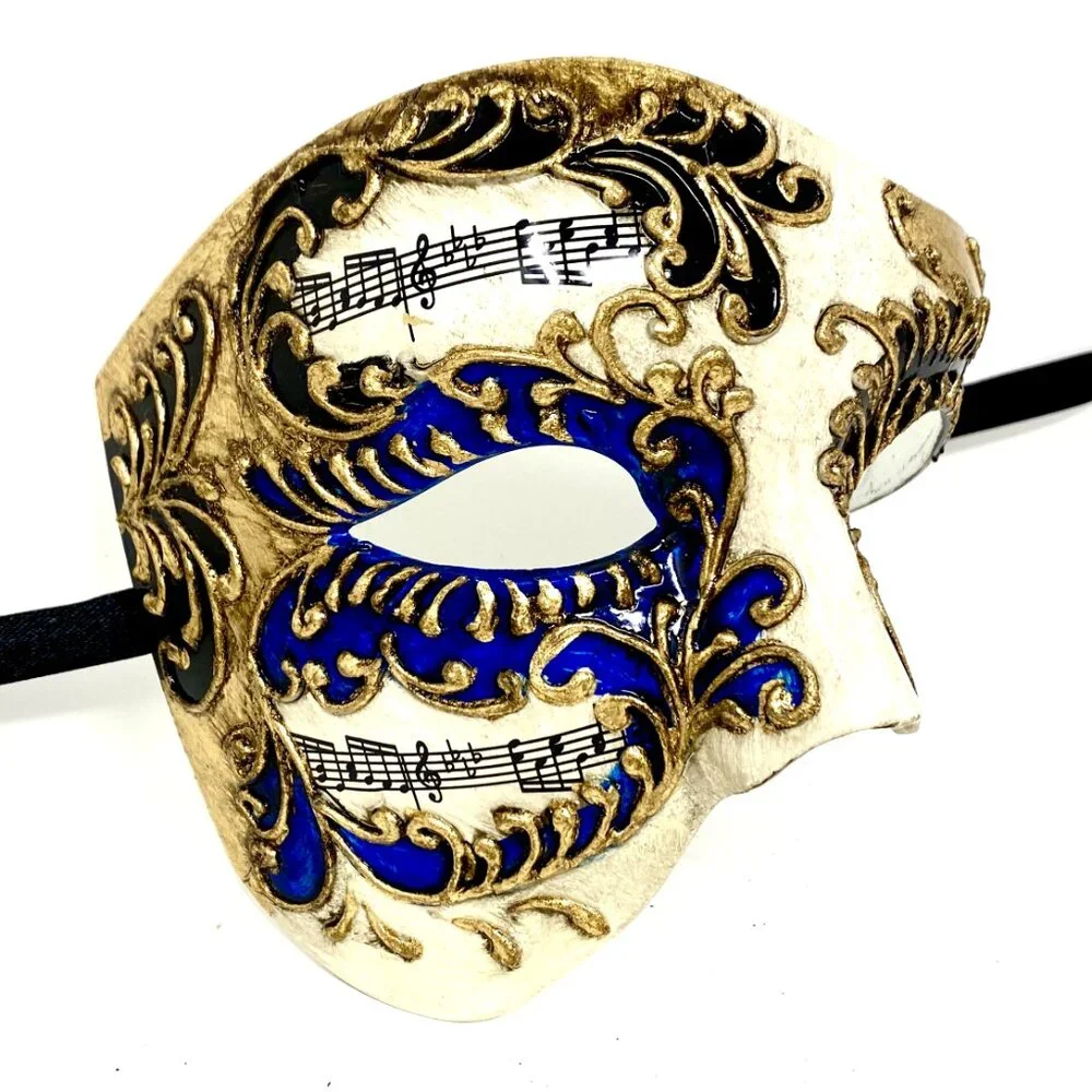 Men Costume Phantom of The Opera Mask Masquerade Party Masks